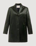 Leanor Jacket in Technical Cotton, Olive - Veronica De Piante
