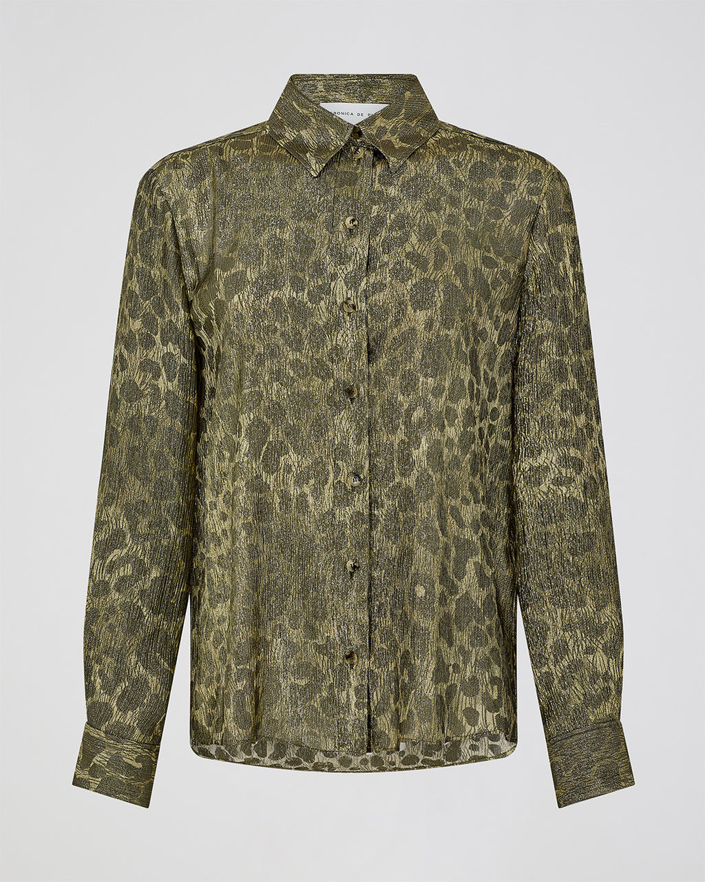 Julieta Shirt In Silk, Gold