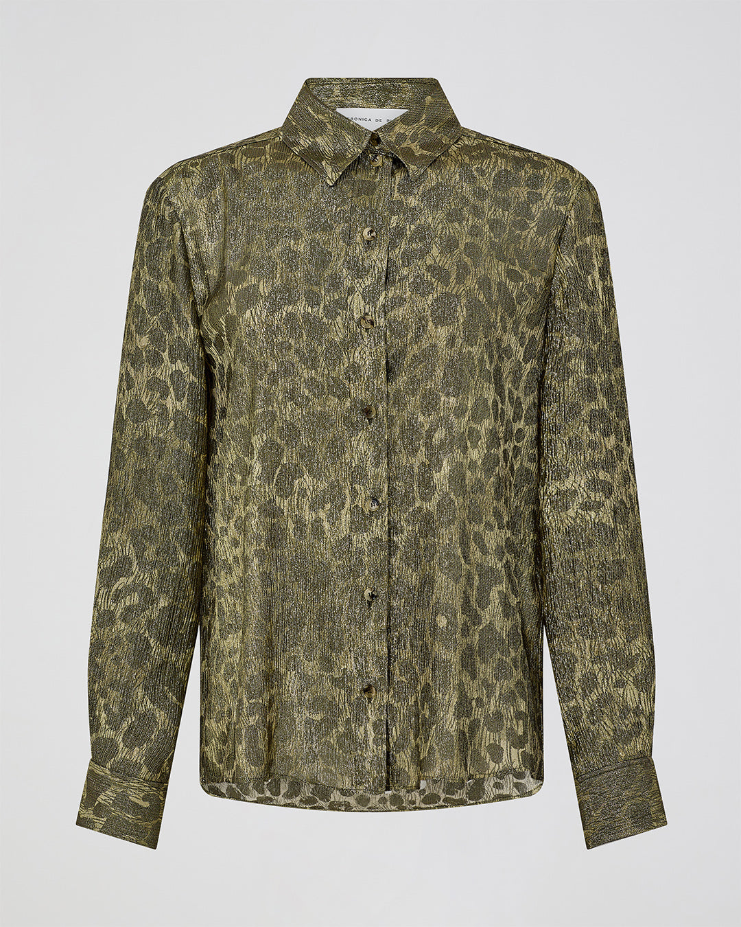 Julieta Shirt In Silk, Gold
