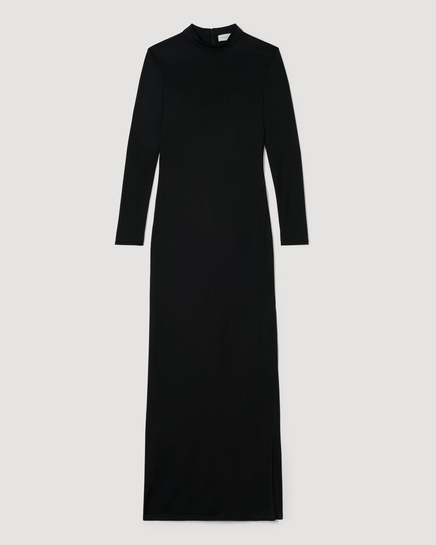 Catalina Dress in Compact Jersey,  Black