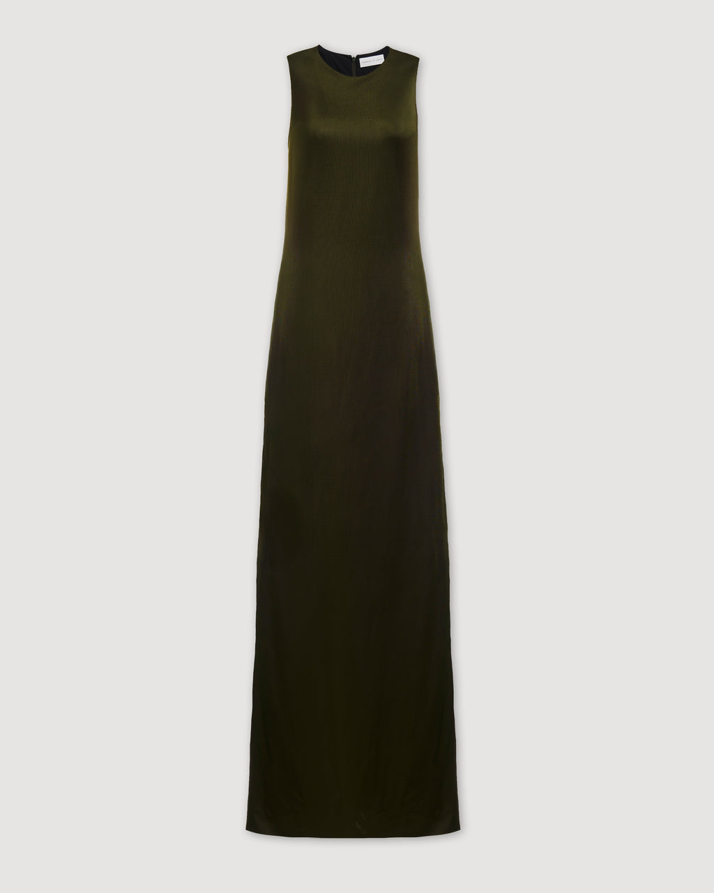 Carmen Dress in Viscose Jersey, Olive - Veronica De Piante