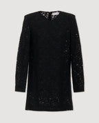 Ellie Dress in Lace, Black - Veronica De Piante