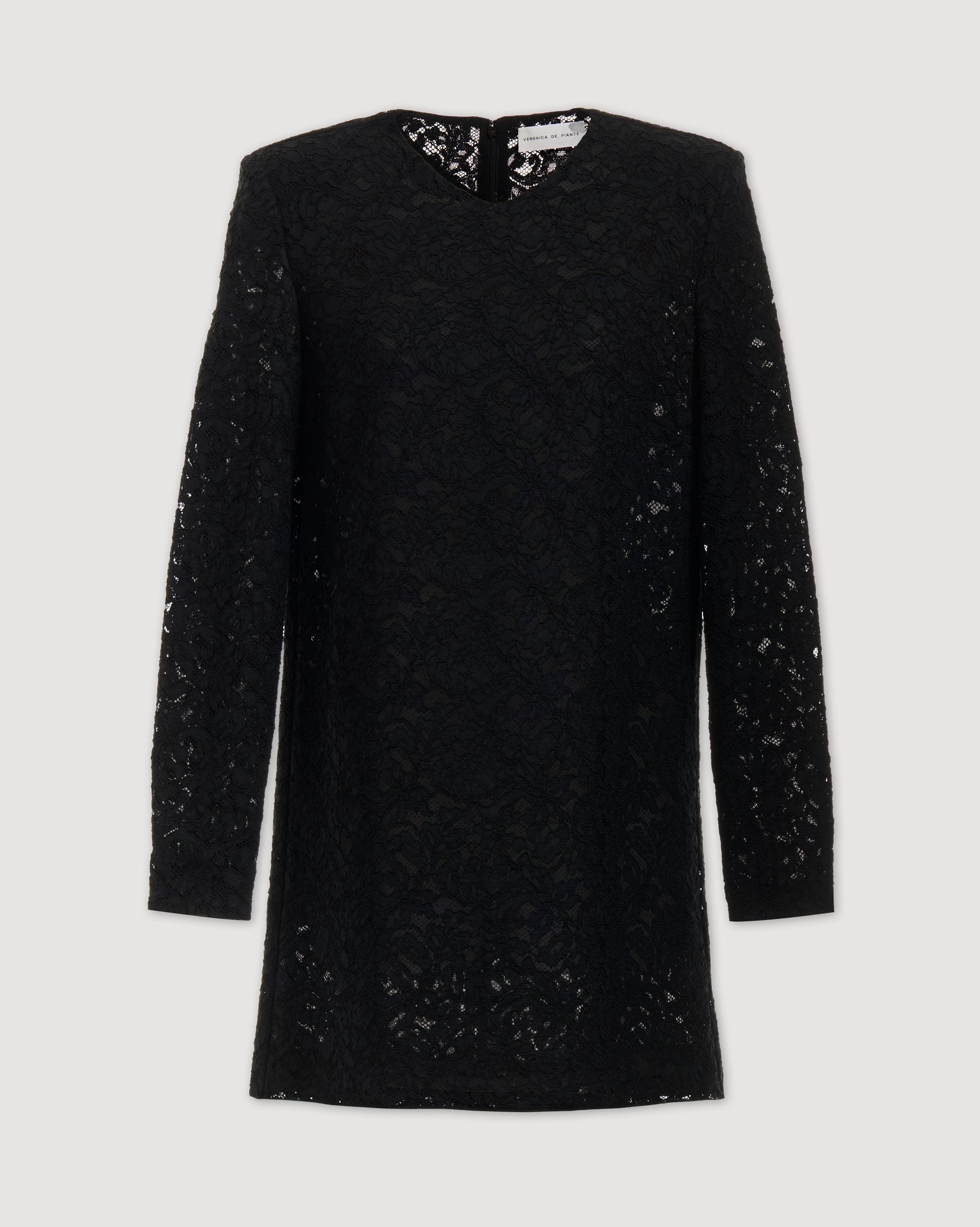 Ellie Dress in Lace, Black