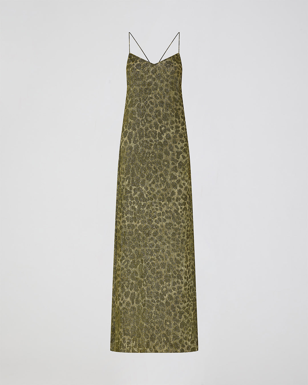 Elly Dress In Silk, Gold