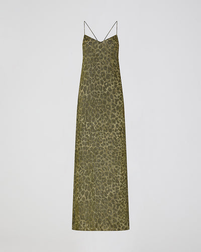 Elly Dress In Silk, Gold