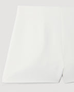 Luisa Short in Stretch Viscose Crepe, Off-White - Veronica De Piante
