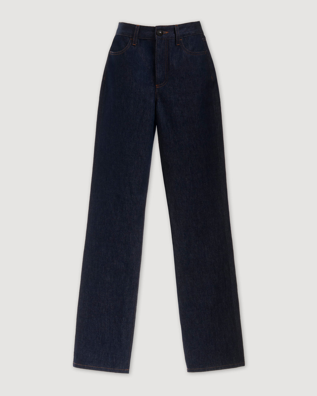 Nico Trousers in Denim, Dark Wash - Veronica De Piante