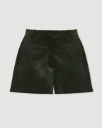 Belle Shorts in Technical Cotton, Olive - Veronica De Piante