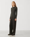 Maya Sweater in Cashmere, Charcoal