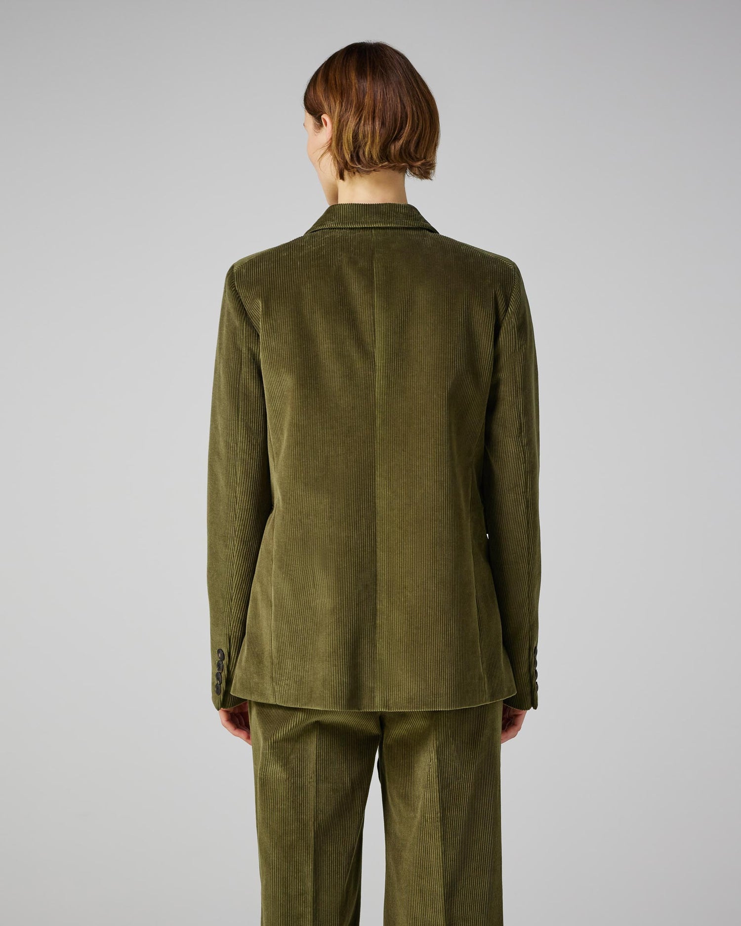 Enrico Jacket in Corduroy, Militare