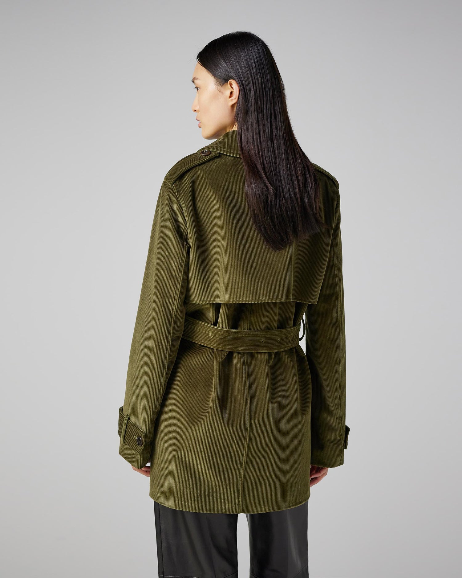 Charlotte Trench in Corduroy, Militare