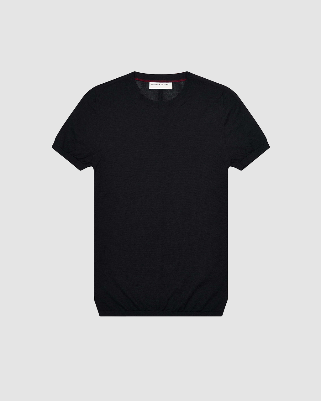 Bea Knit Top in Superfine Merino, Black