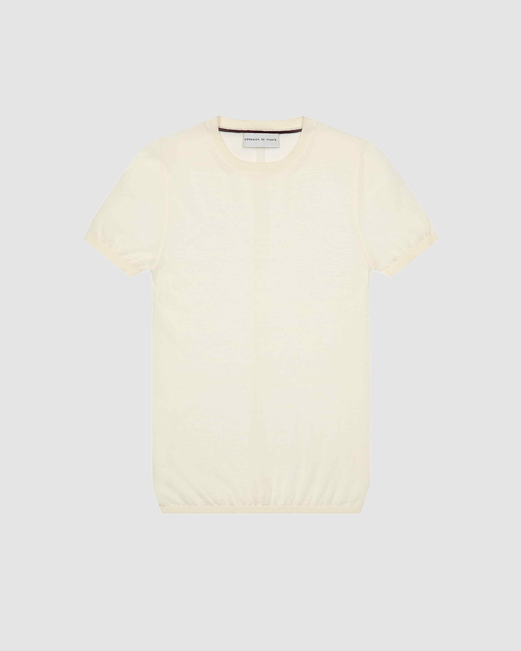 Bea Knit Top in Superfine Merino, Off-White