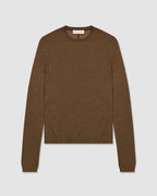 Joey Sweater in Superfine Merino, Camel