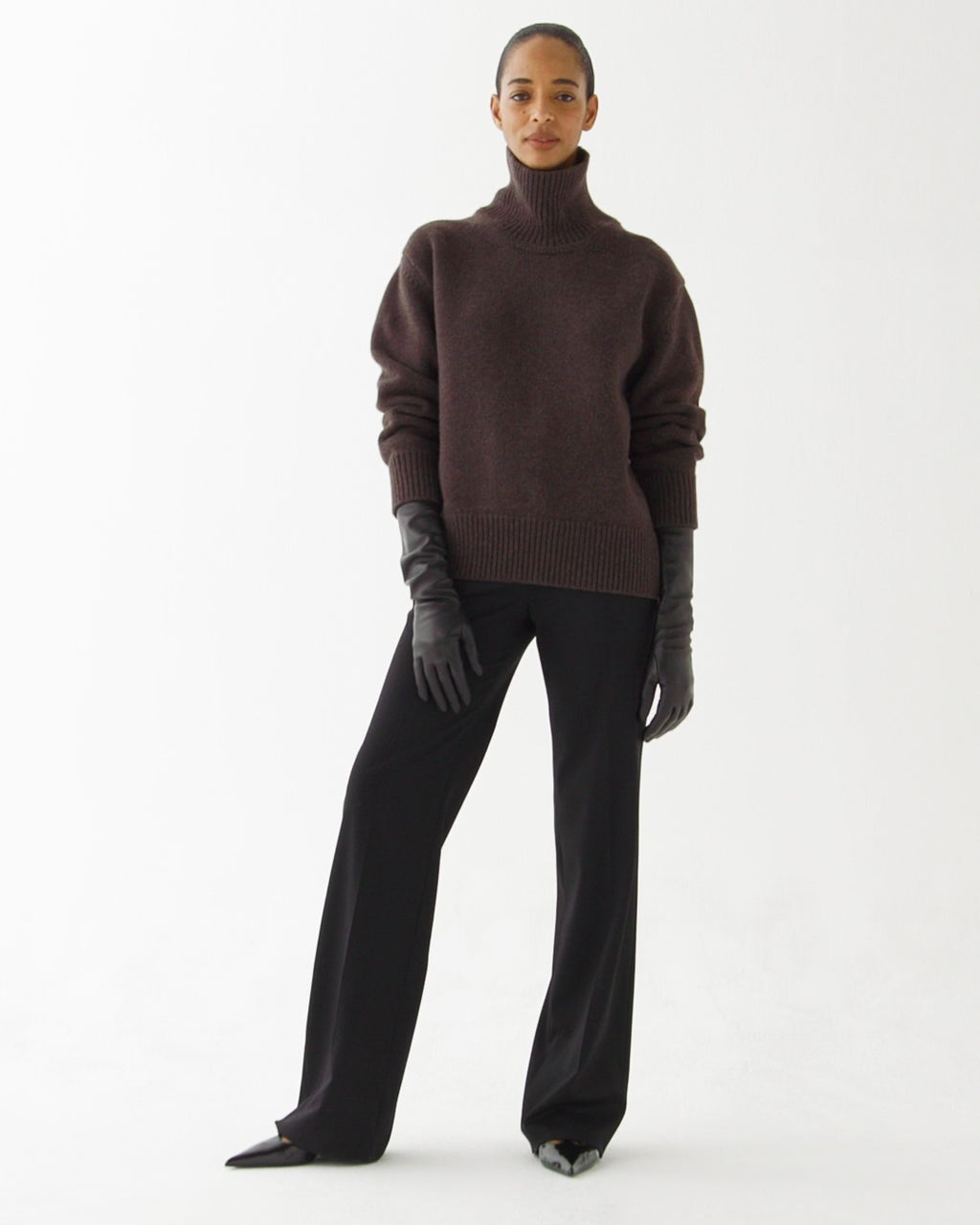 Delphine Sweater in Wool Cashmere,  Borsalino