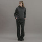 Cielo Sweater in Wool Cashmere, Charcoal