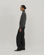 Alicia Sweater in Merino Wool, Grey Melange