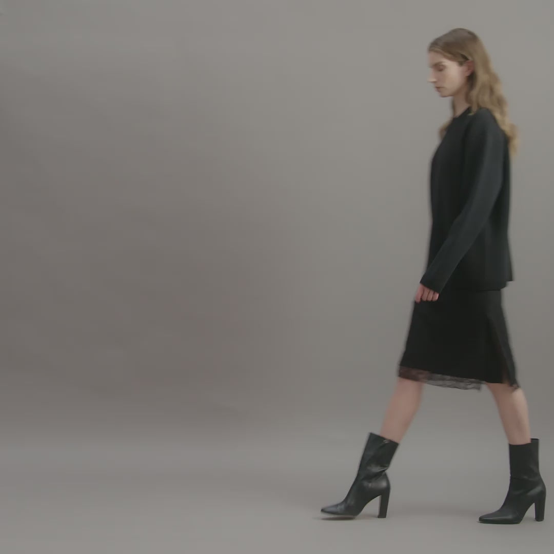 Elara Sweater in Cashmere, Black