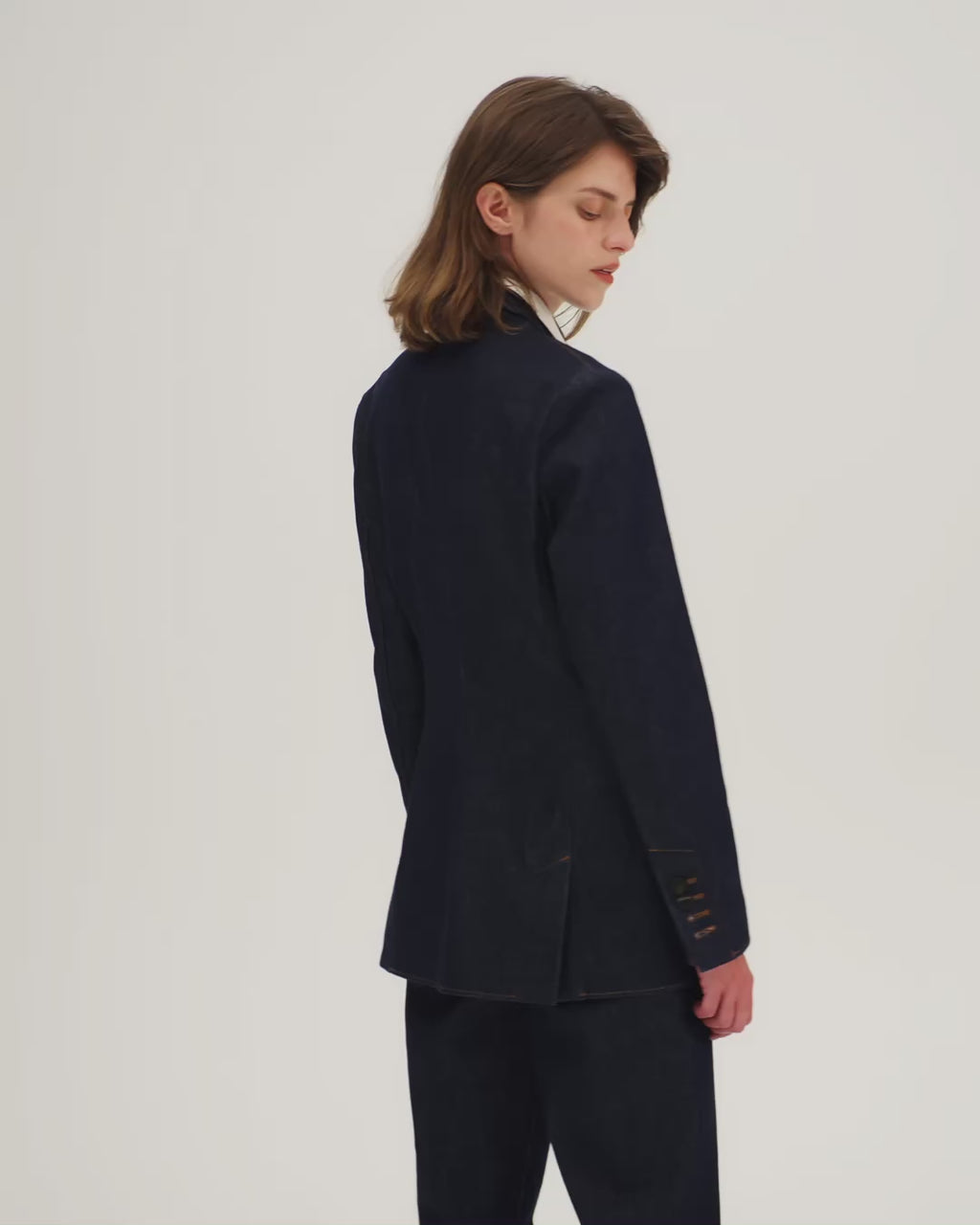Clea Jacket in Denim, Dark Wash