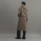 Caro Snood in Wool Cashmere, Camel