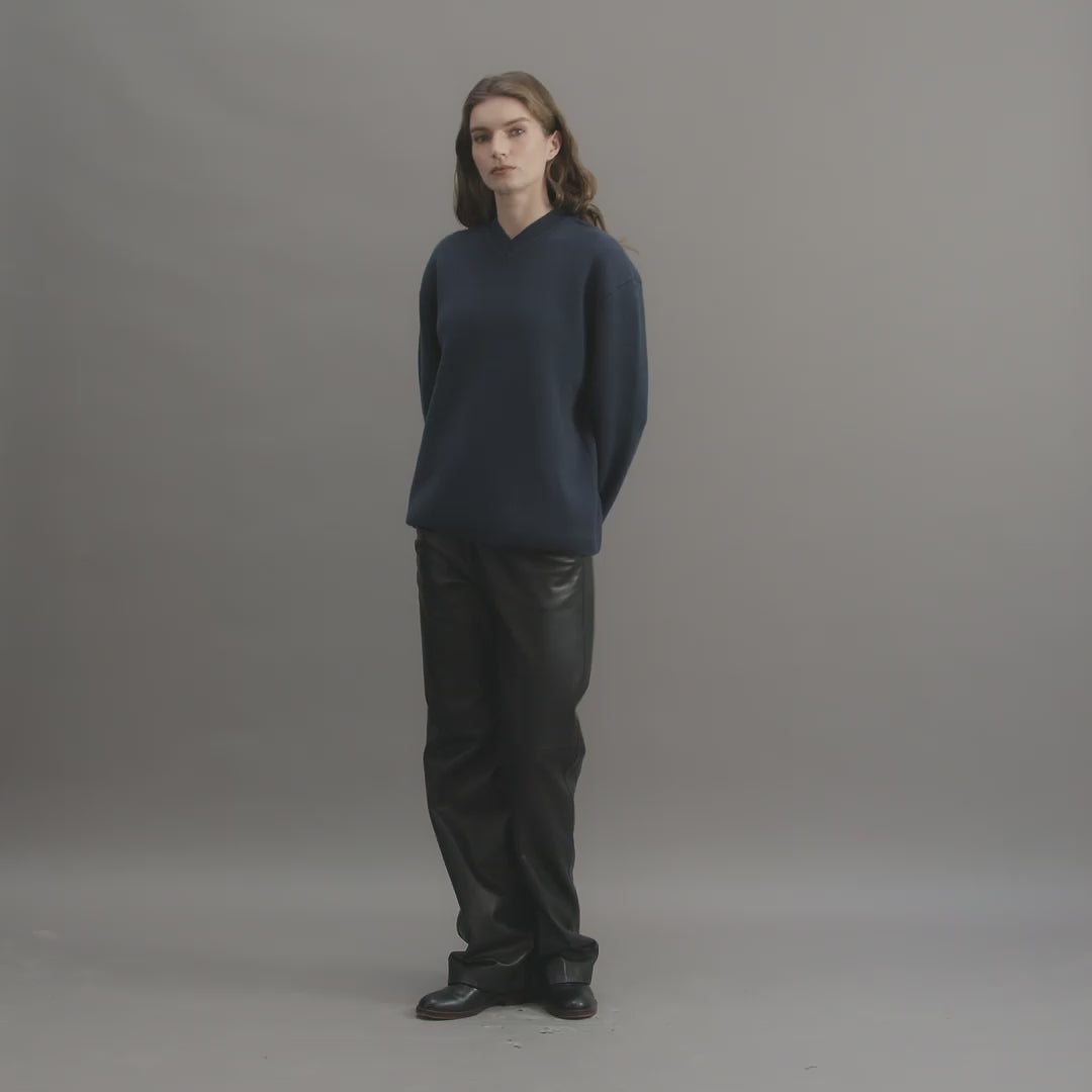 Elara Sweater in Cashmere, Blue
