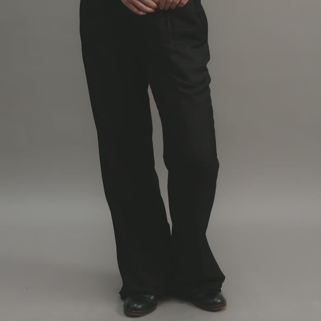 Billie Trousers in Linen, Black