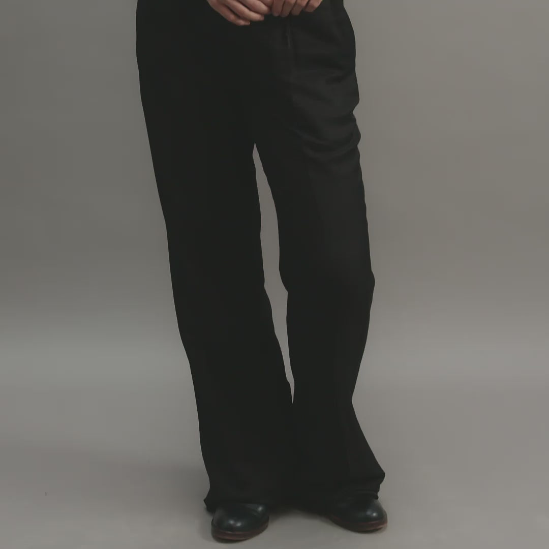 Billie Trousers in Linen, Black
