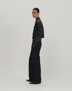 Rory Jacket in Nappa Leather, Black