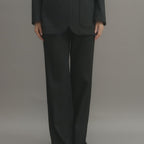 Sebastian Jacket in Stretch Wool Twill, Black